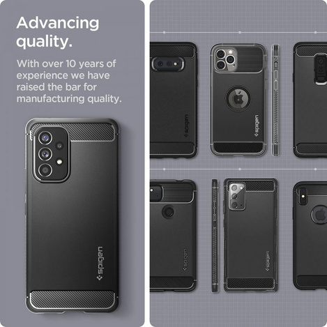 SPIGEN RUGGED ARMOR GALAXY A53 5G MATTSCHWARZ