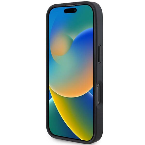 Mercedes nakładka do iPhone 16 Pro 6,3&quot; MEHCP16LARMBK Hardcase Leather Urban czarna