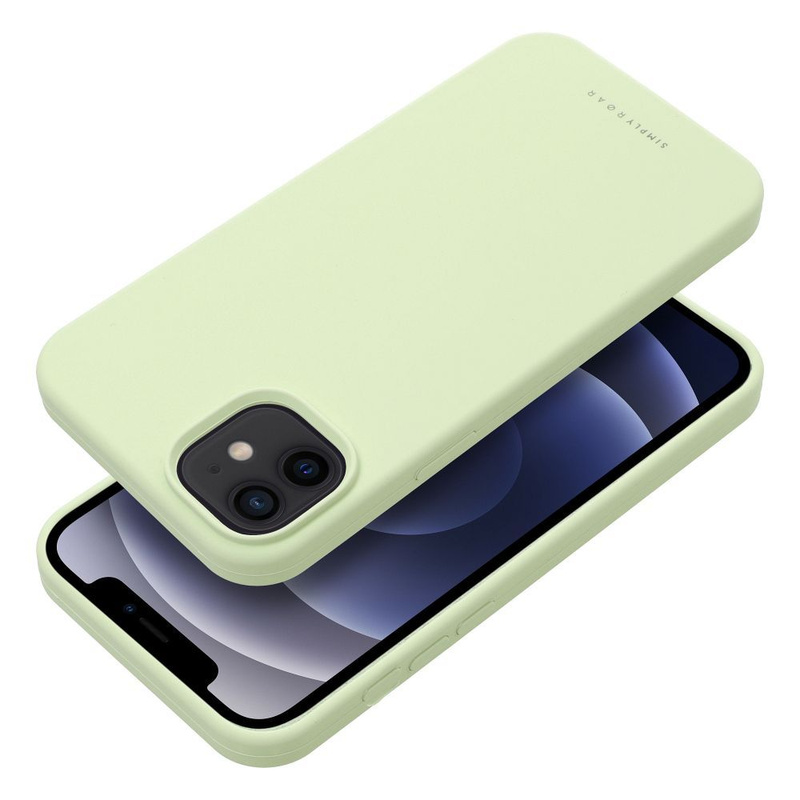 Futerał Roar Cloud-Skin - do iPhone 12 Jasnozielony