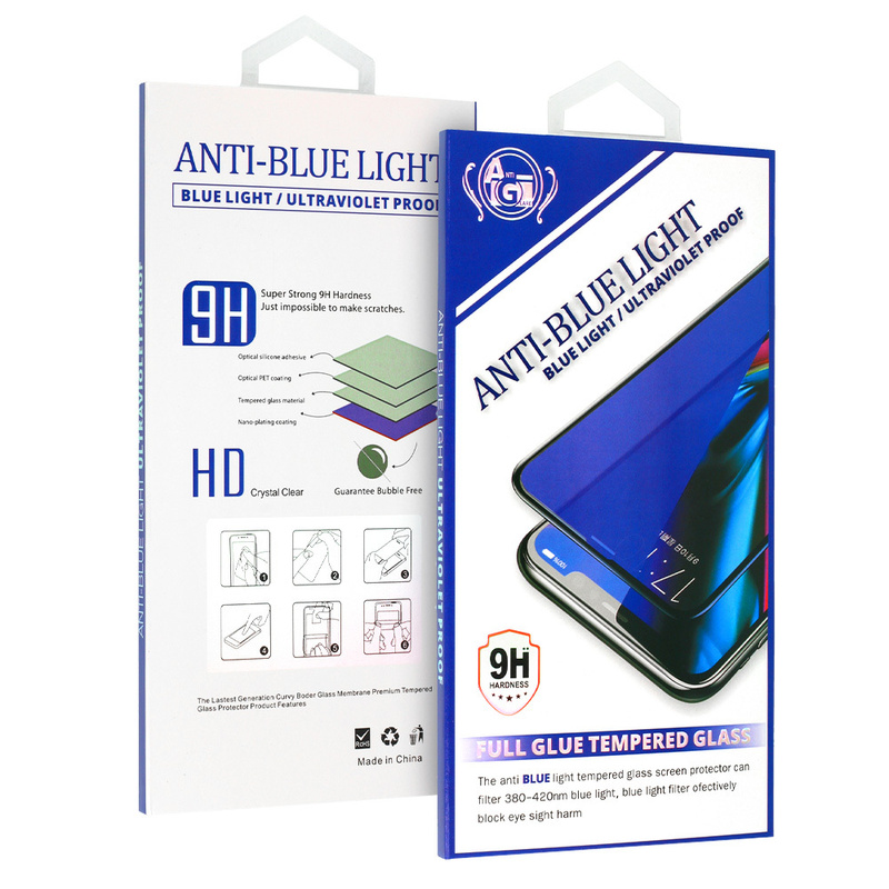 Hartowane szkło Anti-Blue Full Glue do Xiaomi Redmi Note 9S/Note 9 Pro