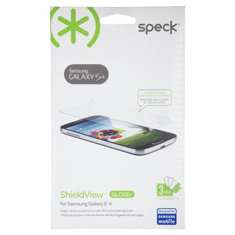 Speck Shieldview Glossy - Folia ochronna Samsung Galaxy S4 (3-pak)