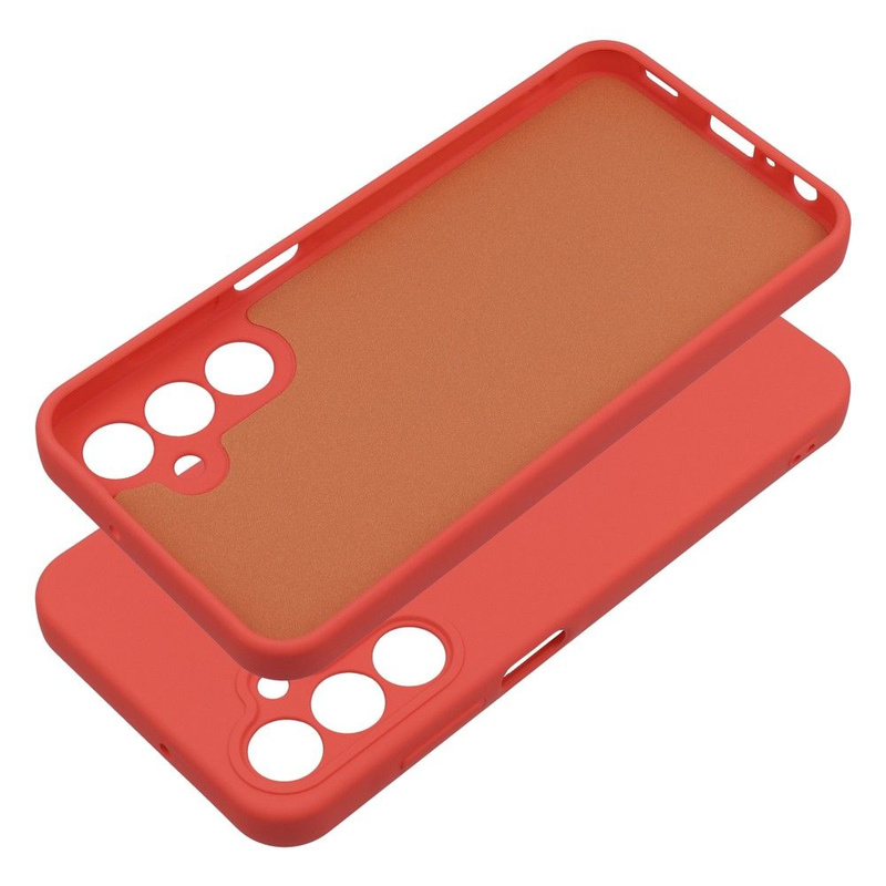 Futerał SILICONE do SAMSUNG Galaxy A25 5G brzoskwiniowy