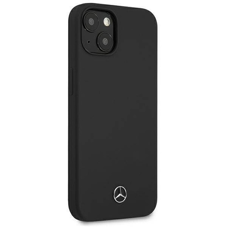 Mercedes MEHCP13SSILBK iPhone 13 mini 5,4" czarny/black hardcase Silicone Line