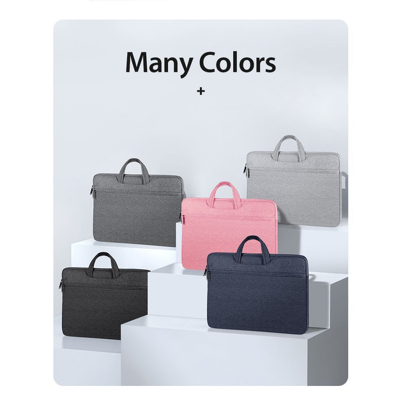 DUX DUCIS LBTC - torba na laptop 14-15,4" Horizontal Handbag - czarny