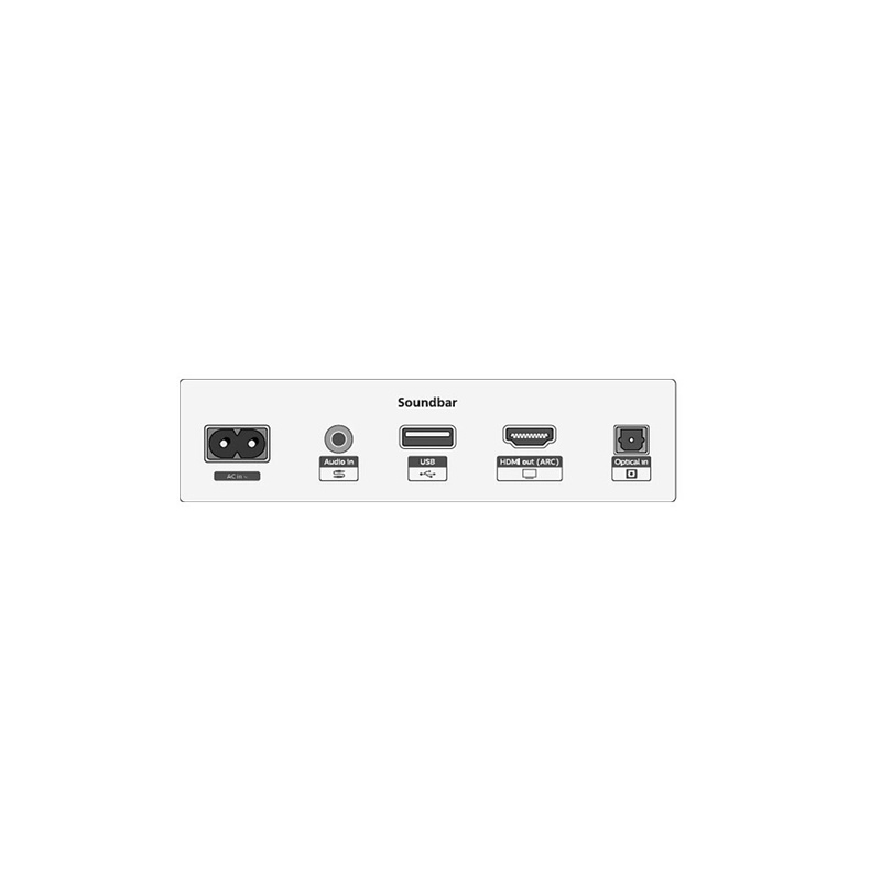 PHILIPS SOUNDBAR 2.0 TAB5109/10