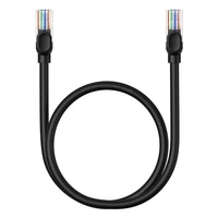 Baseus High Speed Cat 5 RJ-45 Ethernet cable 1000Mb/s 0.5m round - black