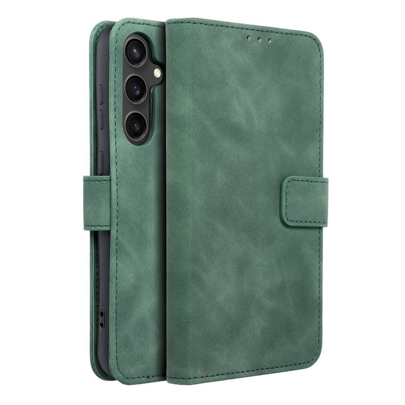 Kabura TENDER Book do SAMSUNG S23 FE zielony