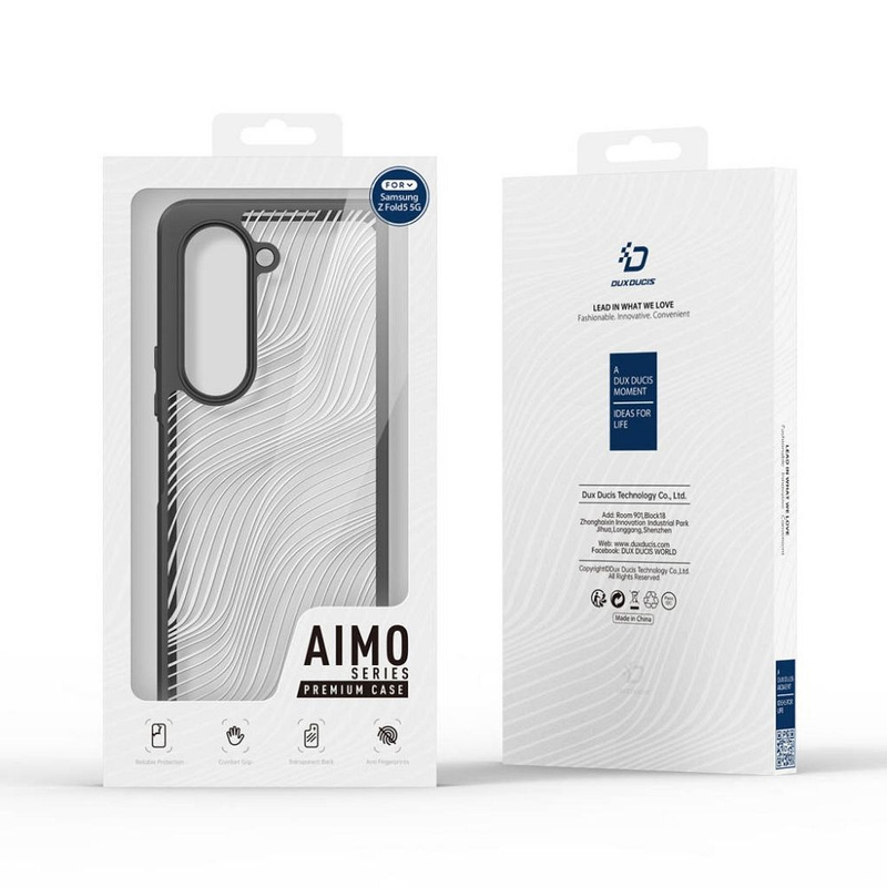 Pancerne etui Samsung Galaxy Z Fold 5 Dux Ducis Aimo Mag - czarne