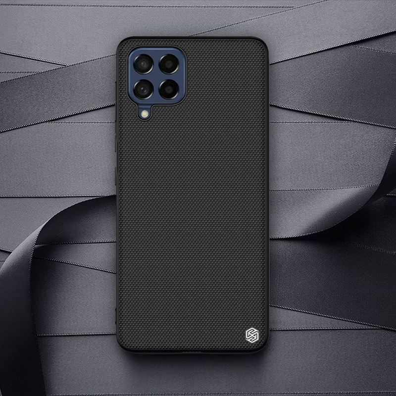 Nillkin Textured Case verstärktes Gehäuse mit Gelrahmen Samsung Galaxy M53 5G schwarz