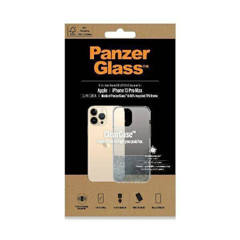Schutzhülle IPHONE 13 PRO MAX PanzerGlass ClearCase Antibacterial Military (0314) Grade Clear