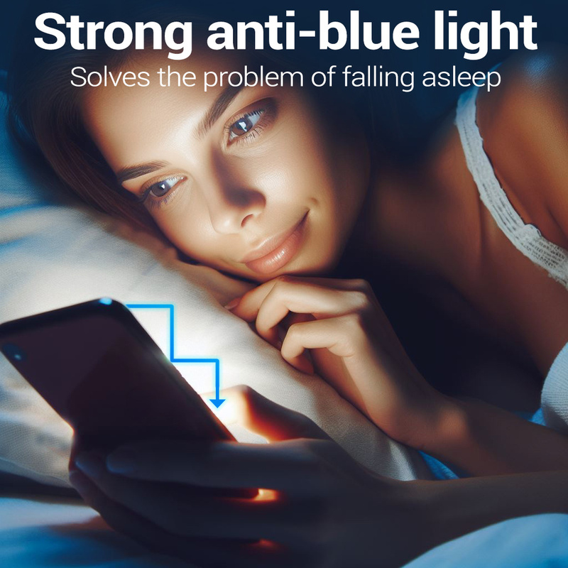 Hartowane szkło Anti-Blue Full Glue do Xiaomi Redmi Note 9S/Note 9 Pro