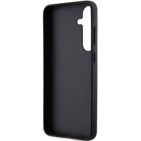 Oryginalne Etui KARL LAGERFELD hardcase Gripstand Saffiano Karl&Choupette Pins KLHCS24MGSAKCPK do Samsung Galaxy S24 Plus czarny