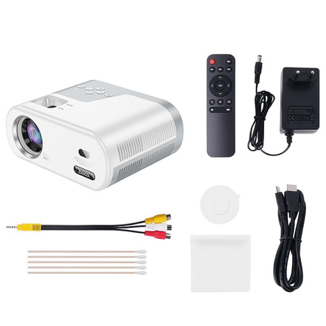 HOCO projektor z systemem Android Wi-Fi Bluetooth 720P DT2 biały