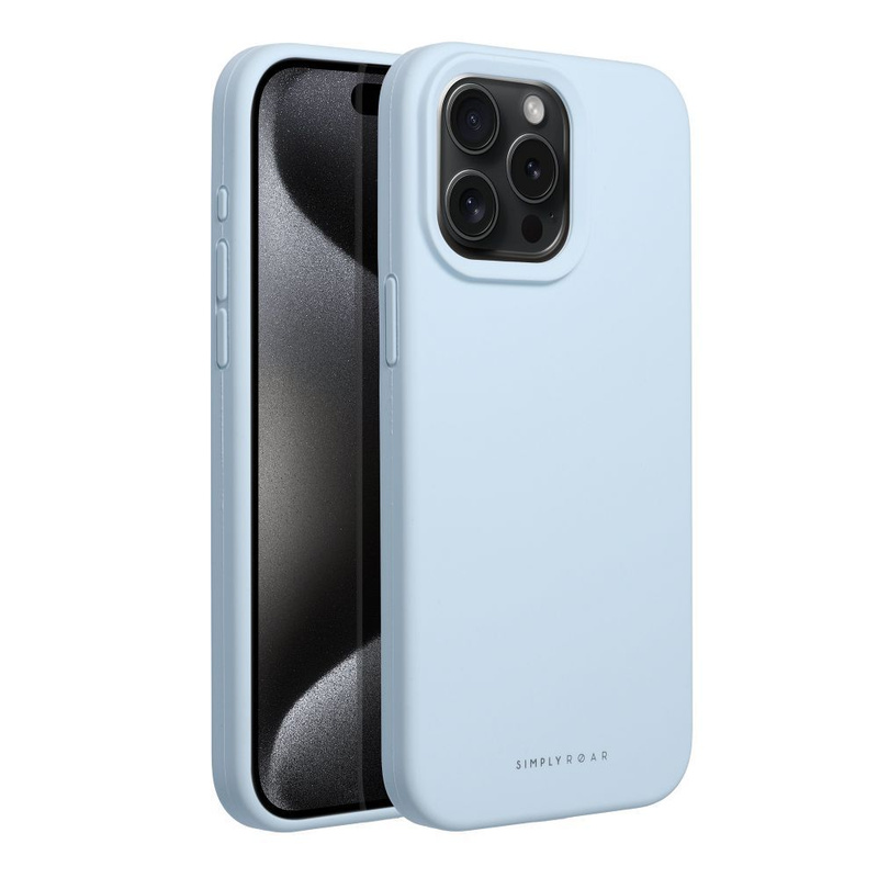 Futerał Roar Cloud-Skin - do iPhone 15 Pro Max Jasnoniebieski