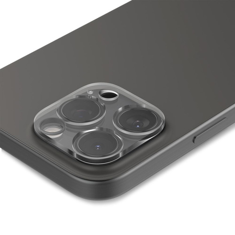 Osłona aparatu Spigen Optik.tR Camera Protector na iPhone 14 Pro / Pro Max / 15 Pro / Pro Max - przezroczyste 2 szt.
