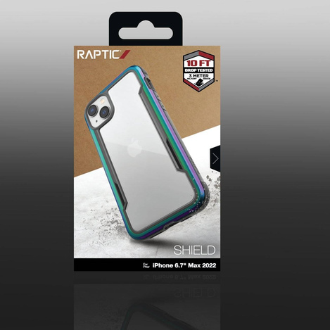 Raptic X-Doria Shield Case für iPhone 14 Plus opale Hülle