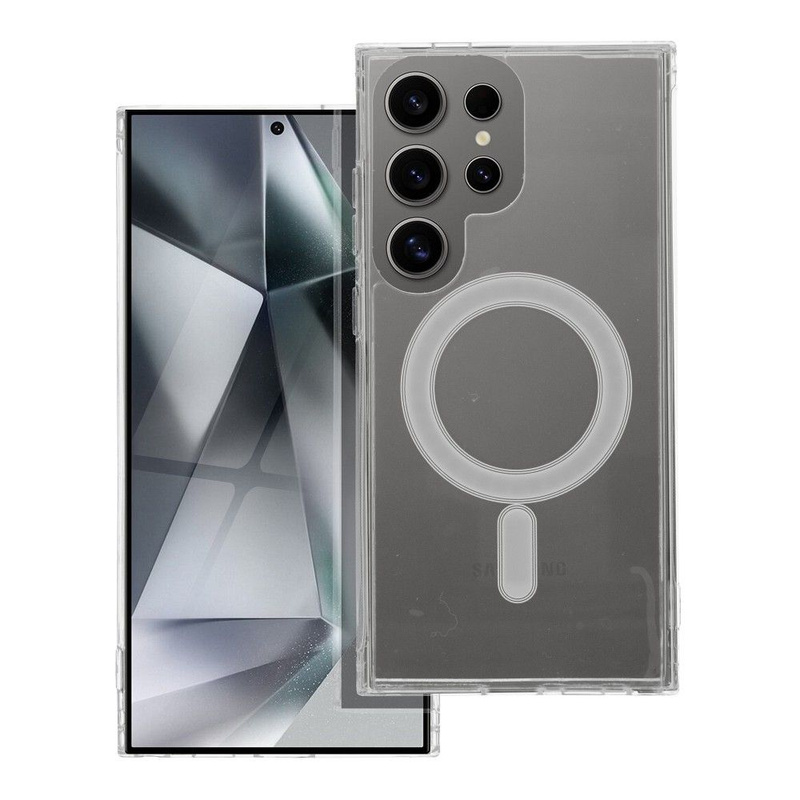Futerał Clear Mag Cover kompatybilny z MagSafe do SAMSUNG S24 ULTRA