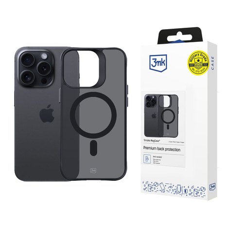 3MK Smoke MagCase iPhone 15 Pro 6.1"