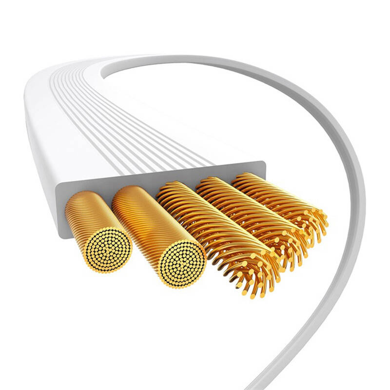 Baseus Kabel ładowania USB-C do USB-C 100W (biały) Edycja Bayern