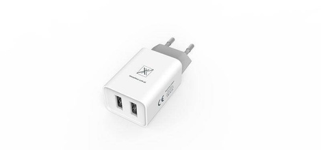 Ład. sieć. Maxximus Urban 2.1A Type-C, 2xUSB