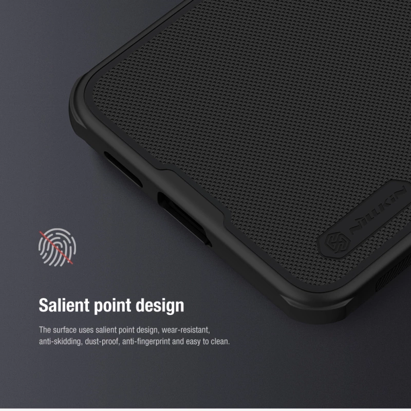 Nillkin Super Frosted Shield Pro Panzerhülle für Samsung Galaxy S24+ – rot