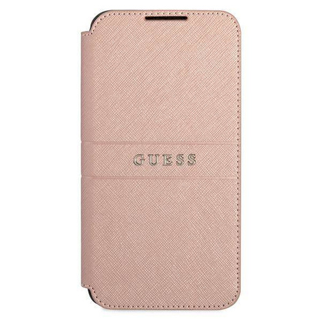 Guess GUBKS22MPSASBPI S22 + S906 rosa / rosa Buch Saffiano Stripes