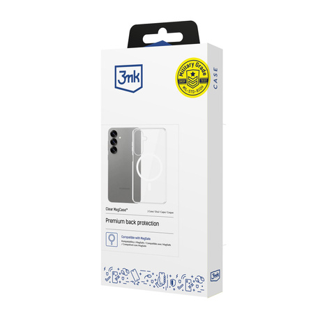 Samsung Galaxy S25+ - 3mk Clear MagCase