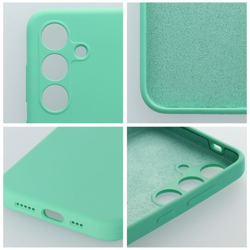 Futerał SILICONE 2mm do SAMSUNG A56 5G miętowy