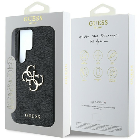 Etui Guess Big 4G Logo Classic Logo do Samsung Galaxy S25 Ultra czarny