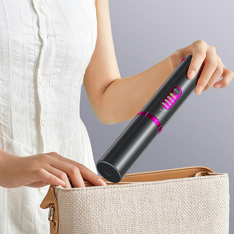 Prostownica do włosów Hoco DAR33 szara