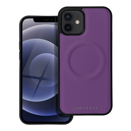 Futerał Roar Mag Morning Case - do iPhone 12 Fioletowy