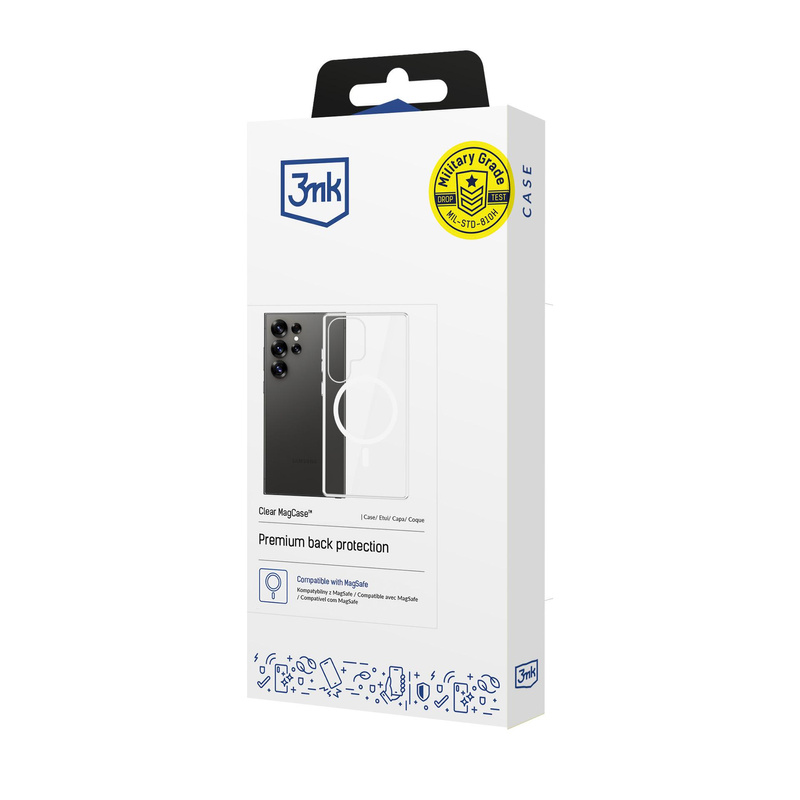 Samsung Galaxy S25 Ultra - 3mk Clear MagCase
