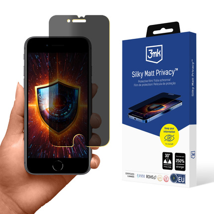 Apple iPhone 7 - 3mk Silky Matt Privacy