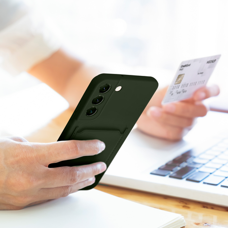 Futerał CARD CASE do XIAOMI Redmi 13C zielony
