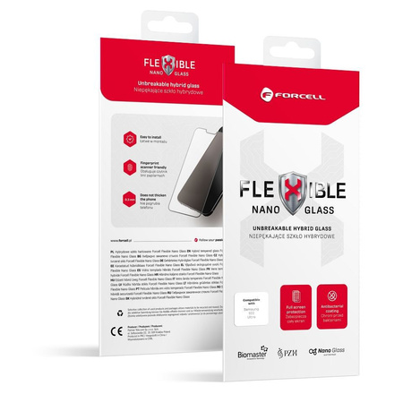 Forcell Flexible Nano Glass - szkło hybrydowe do Samsung Galaxy S21