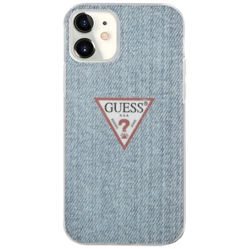 Guess GUHCP12SPCUJULLB iPhone 12 5,4" niebieski/light blue hardcase Jeans CollectionGuess / GUE000847