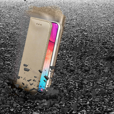 Etui Smart Magnet do Samsung S24 Ultra złote
