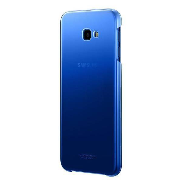 Samsung Gradation Cover etui sztywny pokrowiec z gradientem Samsung Galaxy J4 Plus 2018 niebieski (EF-AJ415CLEGWW)