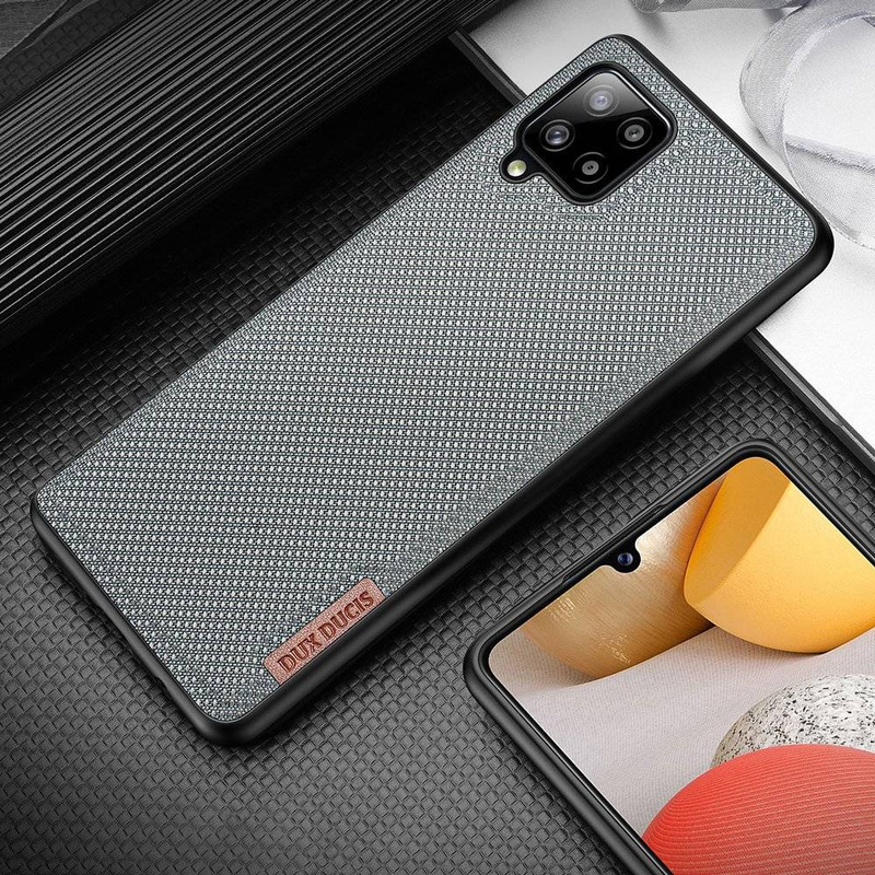 Etui SAMSUNG GALAXY A42 5G Dux Ducis Fino Nylonowe niebieskie
