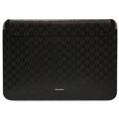 Karl Lagerfeld Sleeve KLCS14SAKLHPK 14&quot; black/black Saffiano Plaque