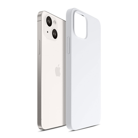 Apple iPhone 14 Plus - 3mk Hardy Silicone MagCase White
