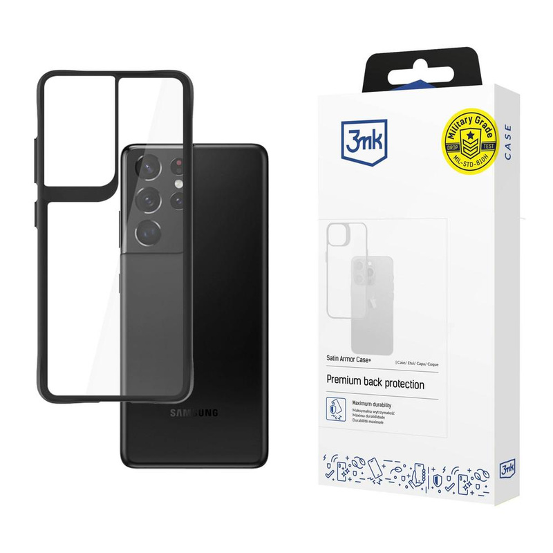 Samsung Galaxy S21 Ultra 5G - 3mk Satin Armor Case+