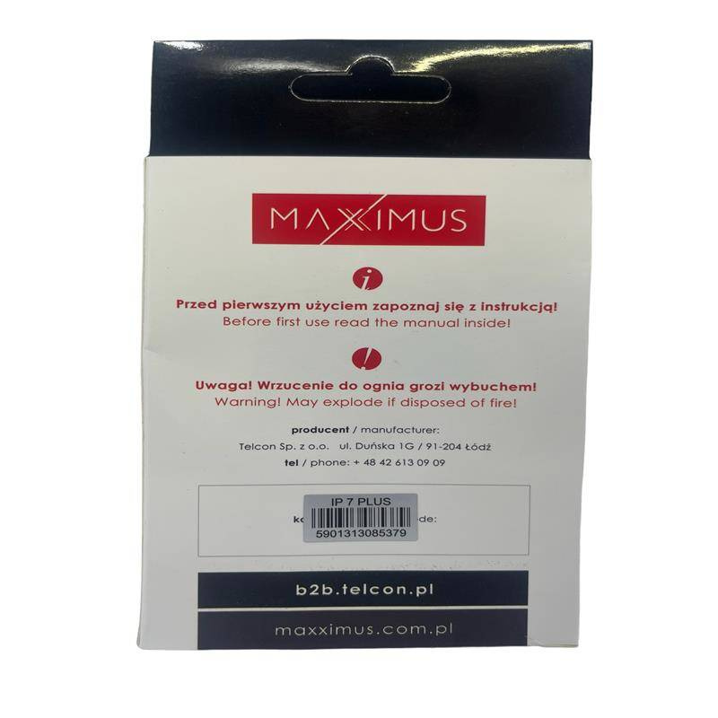 Bateria do APPLE IPHONE 7+ PLUS 2900mAh Maxximus