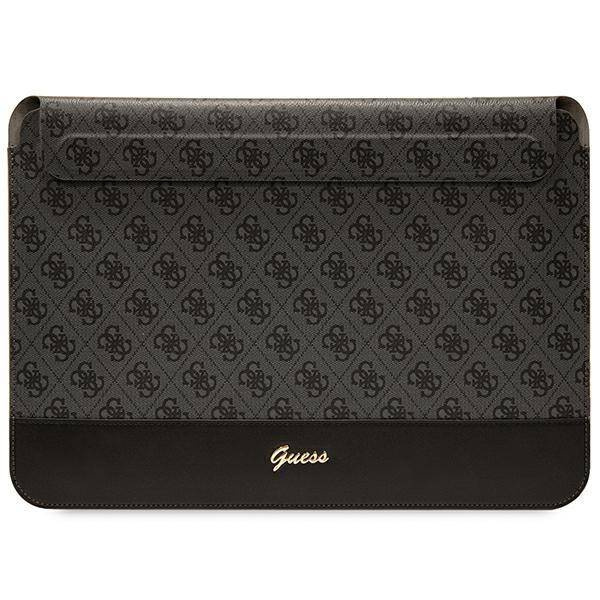 Guess Sleeve GUCS14PS4SGK 14&quot; black/black 4G Stripe Metal Logo