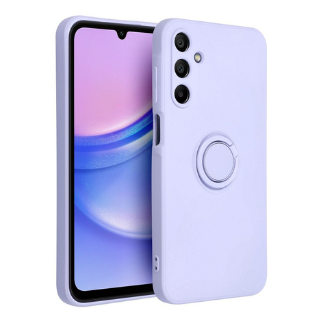 Futerał SILICONE RING do SAMSUNG Galaxy A15 5G fioletowy