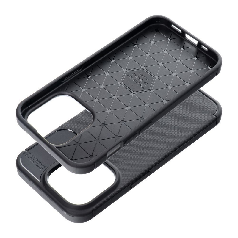 Futerał CARBON PREMIUM do IPHONE 15 Pro czarny