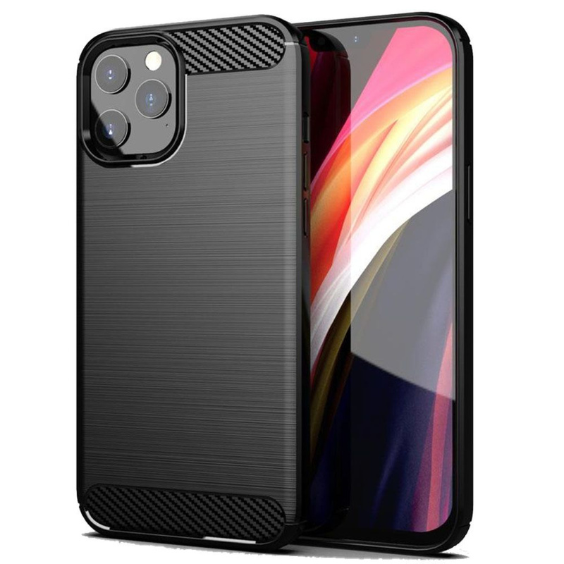 Futerał CARBON do IPHONE 15 PRO czarny