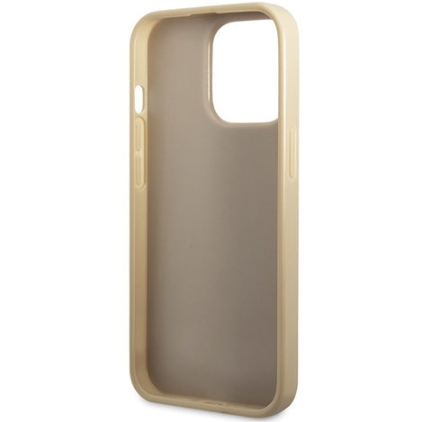 Original Handyhülle IPHONE 13 PRO MAX Guess Hardcase Glitter Script Big 4G