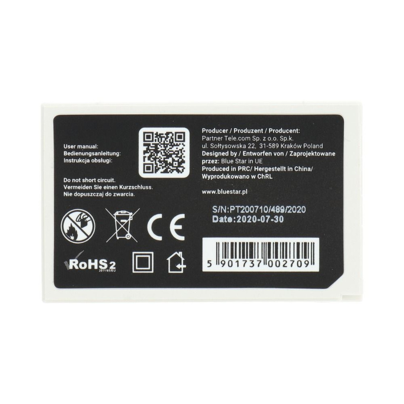 Bateria do Nokia 6610/3200/7250 900 mAh Li-Ion Blue Star