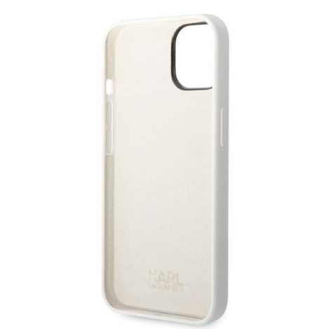 Karl Lagerfeld Silicone NFT Ikonik - Etui iPhone 14 Plus (biały)